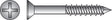 RAWL TAPR FHP 3/16X1-1/4