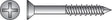 RAWL TAPR FHP 3/16X3-3/4