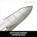 Corona ComfortGel 13.3 in. Stainless Steel Garden Hand Transplanter Poly Handle