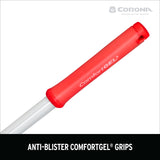Corona ComfortGEL Carbon Steel Cultivator Hoe 32 in. Polymer Handle