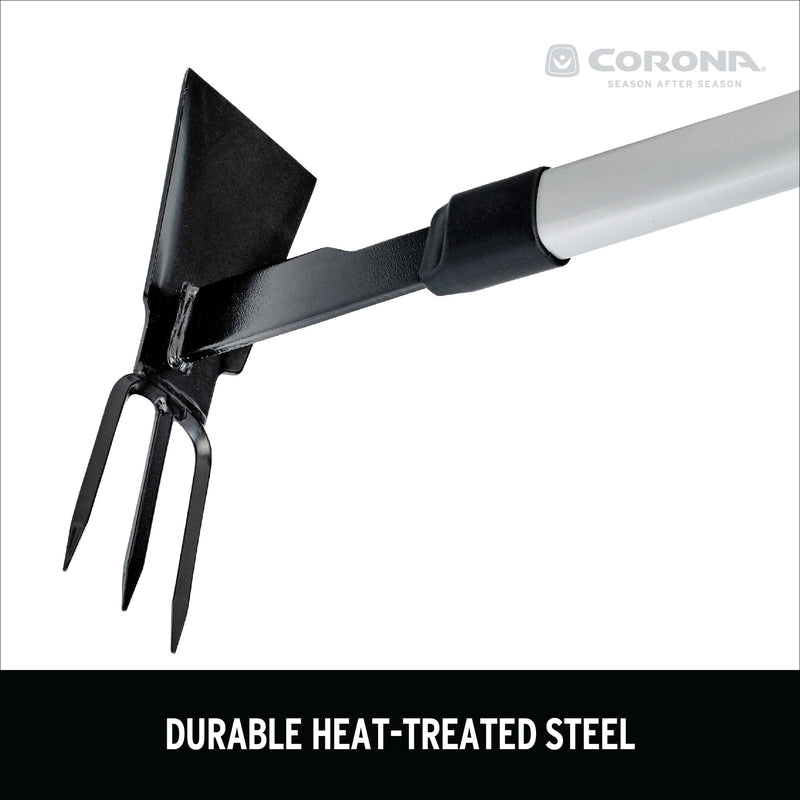 Corona ComfortGEL Carbon Steel Cultivator Hoe 32 in. Polymer Handle