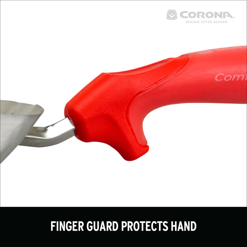 Corona ComfortGel 13.25 in. Stainless Steel Garden Hand Scoop Poly Handle