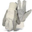 PVC DOT GLOVES CANVAS LG