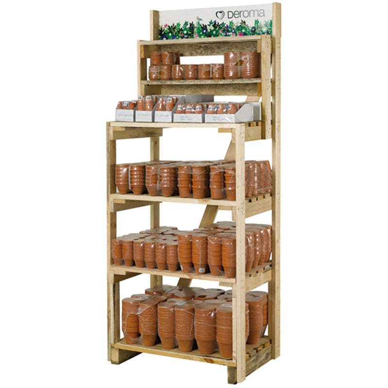 Deroma 2.5 in. H X 3.5 in. D Terracotta Cylinder Planter Terracotta