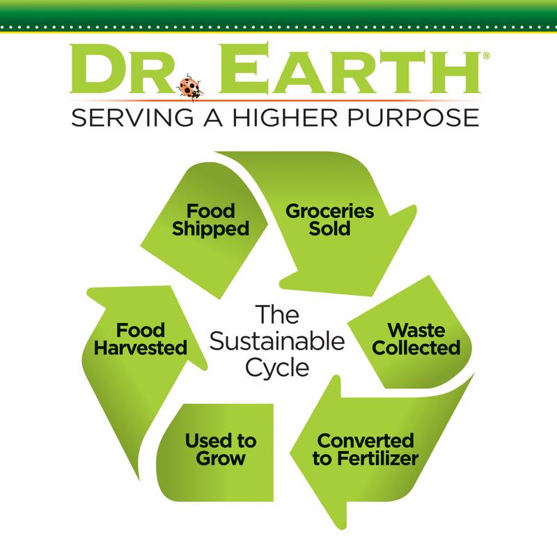 Dr. Earth Home Grown Organic Fruits/Vegetables 3-2-2 Plant Fertilizer 24 oz