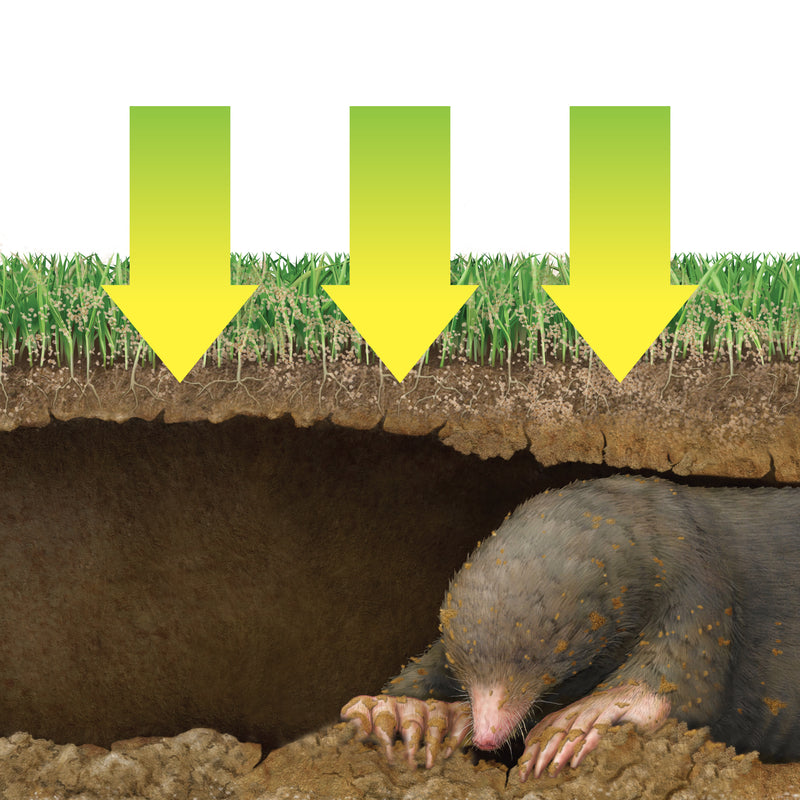 Victor Dual Action Animal Repellent Granules For Gophers and Moles 10 lb