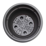 Bloem Ariana 13.7 in. H X 17.6 in. W X 16 in. D Plastic Planter Charcoal