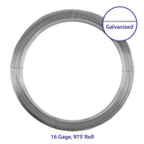 American Posts 975 ft. L Galvanized Steel 16 Ga. Wire