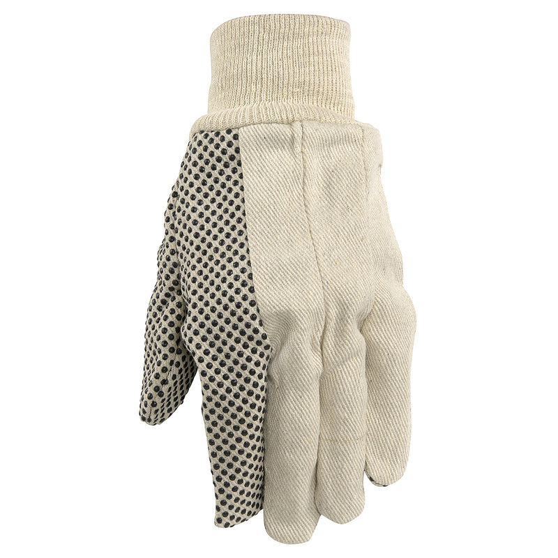 DOTTED CANVAS GLOVE 6PK