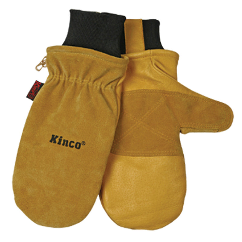 PIG SKIN MITTENS M