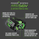 EGO 56V Power+ BA2800T 5 Ah Lithium-Ion Battery 1 pc