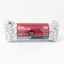 Ace 1/4 in. D X 100 in. L Gray/White Diamond Braided Poly Rope