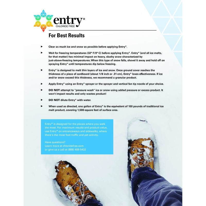 Branch Creek Entry Blended Pet Friendly Liquid Ice Melt 1 gal