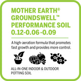 Mother Earth Groundswell All Purpose Potting Soil 1.5 cu ft