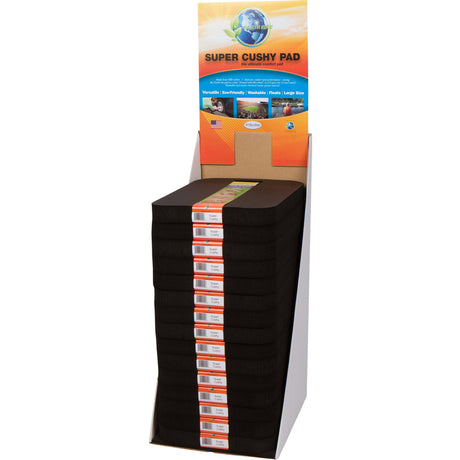 Earth Edge Super Cushy Pad 20 in. W X 15 in. D Black Kneeling Pad