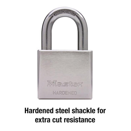 Master Lock 1-13/16 in. H X 13/16 in. W X 2 in. L Steel 5-Pin Cylinder Padlock
