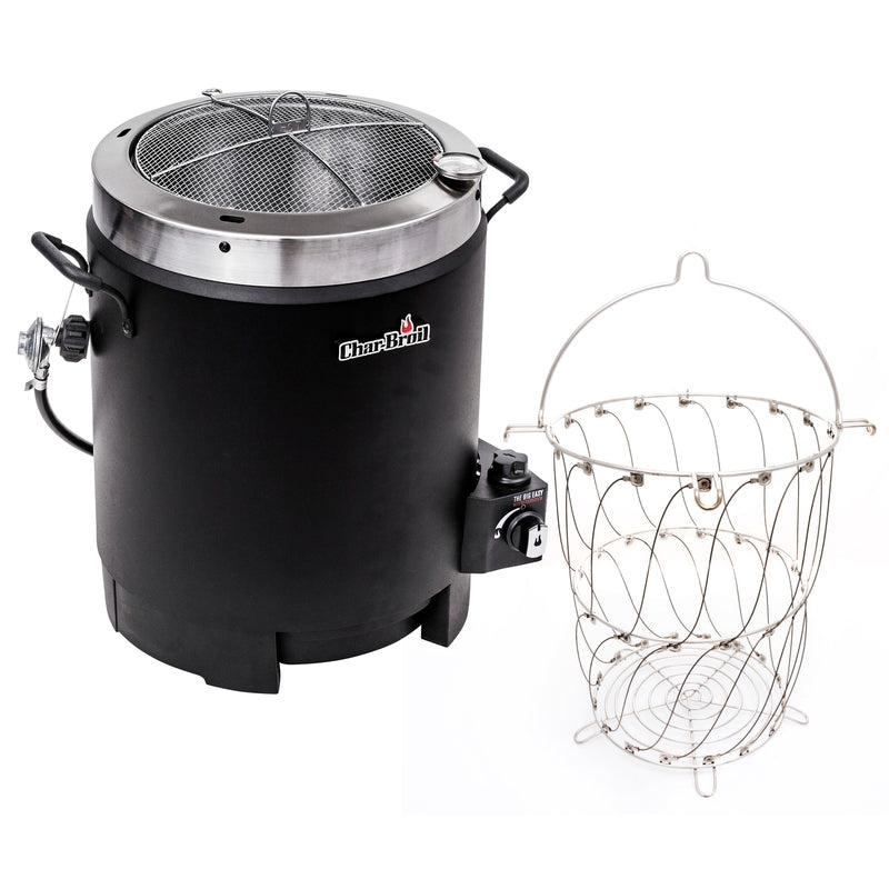 Char-Broil Big Easy 16000 BTU Stainless Steel Oil-less Turkey Fryer 16 lb