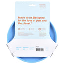 West Paw Zogoflex Blue Plastic Zisc Disc Frisbee Large in. 1 pk