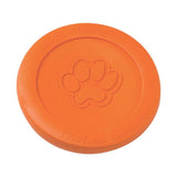 West Paw Zogoflex Orange Plastic Zisc Disc Pet Toy Large in. 1 pk