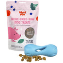 West Paw Zogoflex Blue Plastic Qwizl Dog Treat Toy/Dispenser Small 1 pk