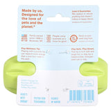 West Paw Zogoflex Green Plastic Qwizl Pet Toy Small in. 1 pk