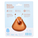 West Paw Zogoflex Orange Plastic Toppl Pet Toy Large 1 pk