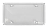Custom Accessories Clear Acrylic License Plate Protector