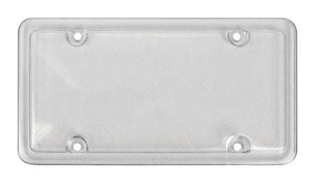 Custom Accessories Clear Acrylic License Plate Protector