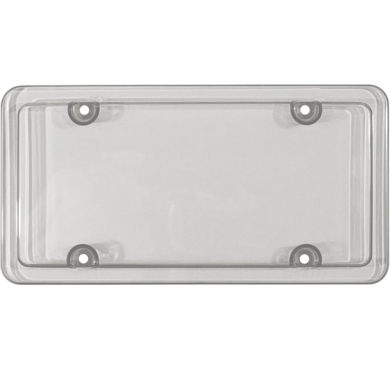 Custom Accessories Clear Acrylic License Plate Protector
