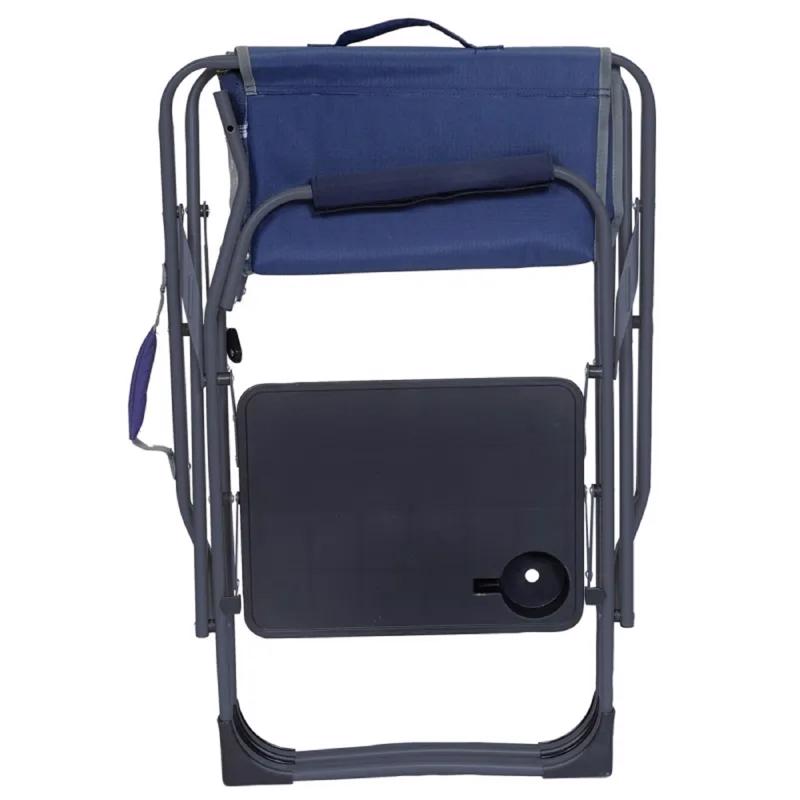 GCI Outdoor Slim-Fold Navy Blue Director's Folding Chair