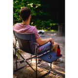 GCI Outdoor Slim-Fold Navy Blue Director's Folding Chair