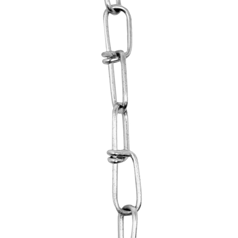 PDQ Silver Swivel Steel Dog Tie Out Chain Small/Medium