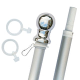 Valley Forge 60 in. L Aluminum Flag Pole Brushed