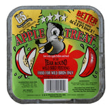C&S Products Apple Treat Assorted Species Beef Suet Wild Bird Food 11.75 oz