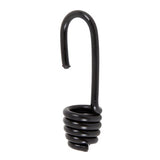 Keeper Black Bungee Cord Hooks 3 in. L X 1/4 to 5/16 in. 4 pk