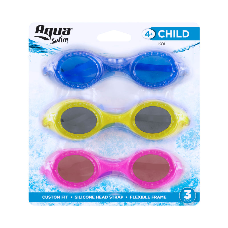 Aqua Swim Assorted Child Goggles