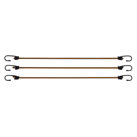 Keeper Multicolored Bungee Cord 24 in. L X 0.315 in. 3 pk