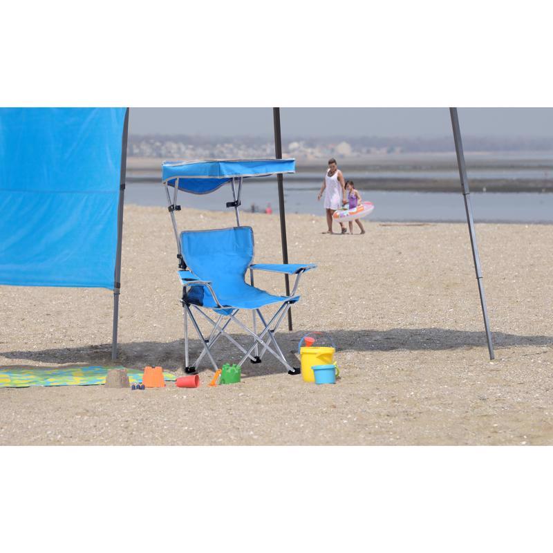 QuikShade Blue Canopy Kid's Folding Chair