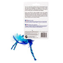 Spot Elasteeez Assorted Rope/Rubber Mouse With Feather Cat Toy Small Sizes 1 pk