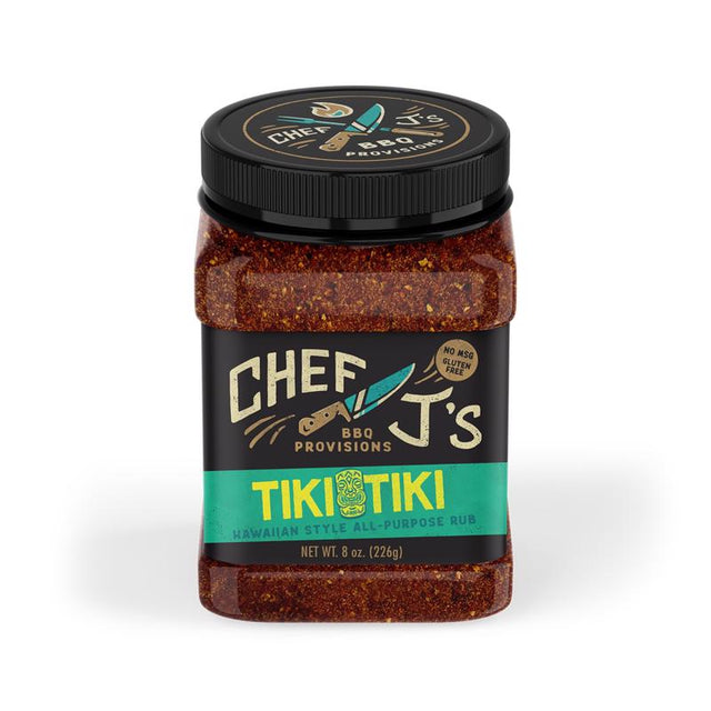 BBQ RUB TIKI TIKI 8OZ