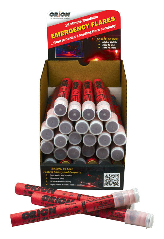 SAFETY FLARES RED 1PC