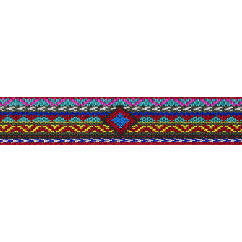 LupinePet Original Designs Multicolored El Paso Nylon Dog Leash