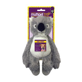 Multipet Bark Buddies Assorted Polyester Monkey, Lemur, Sloth, Tamarin, and Koala Dog Toy Medium