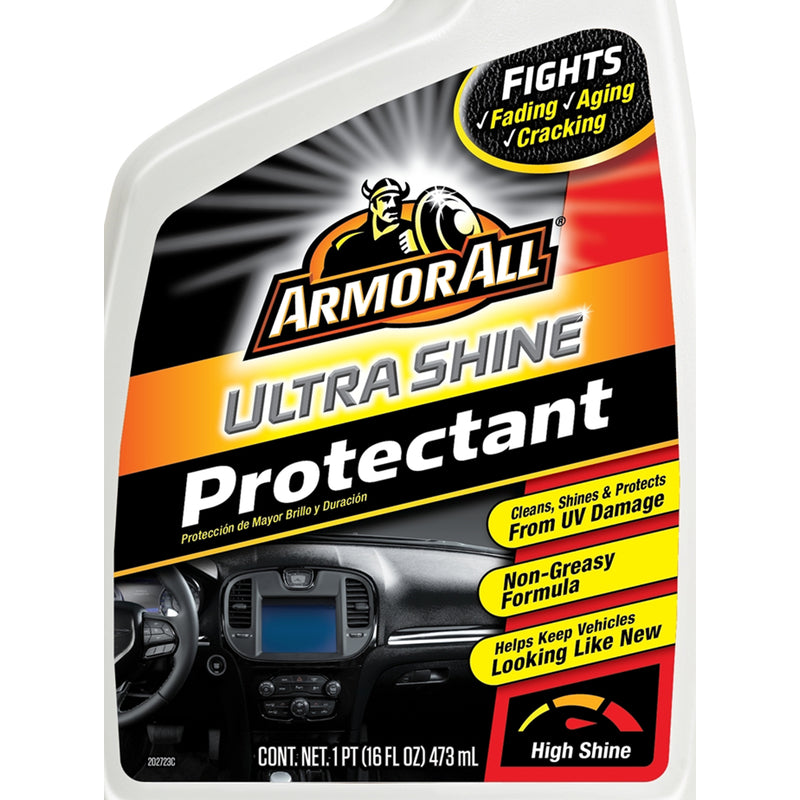 Armor All Ultra Shine Plastic/Rubber/Vinyl Protectant Spray 16 oz