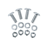 Custom Accessories Silver Stainless Steel License Plate Fasteners