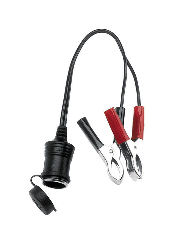 Custom Accessories 12 V Black Universal Battery Clips and Socket 1 pk