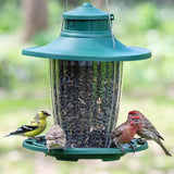 Stokes Select Wild Bird 3.8 lb Plastic Lantern Bird Feeder 5 ports