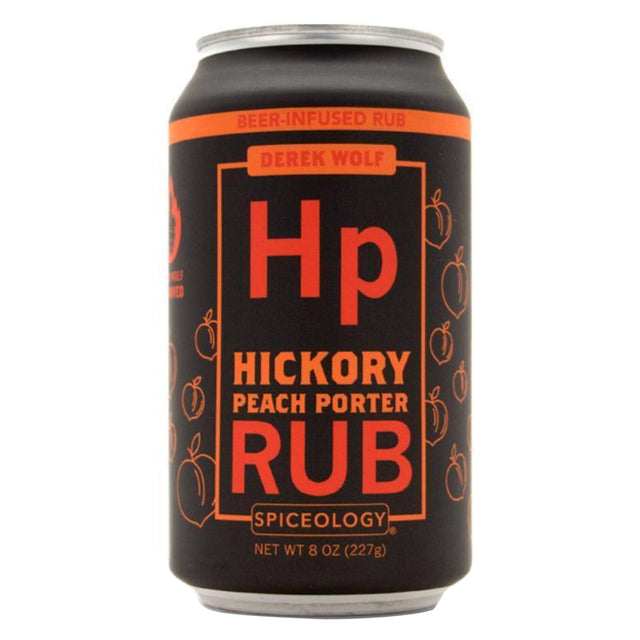 BBQ RUB HCKY PCH PTR 8OZ