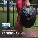 US Weight Black Classic Resin Umbrella Base