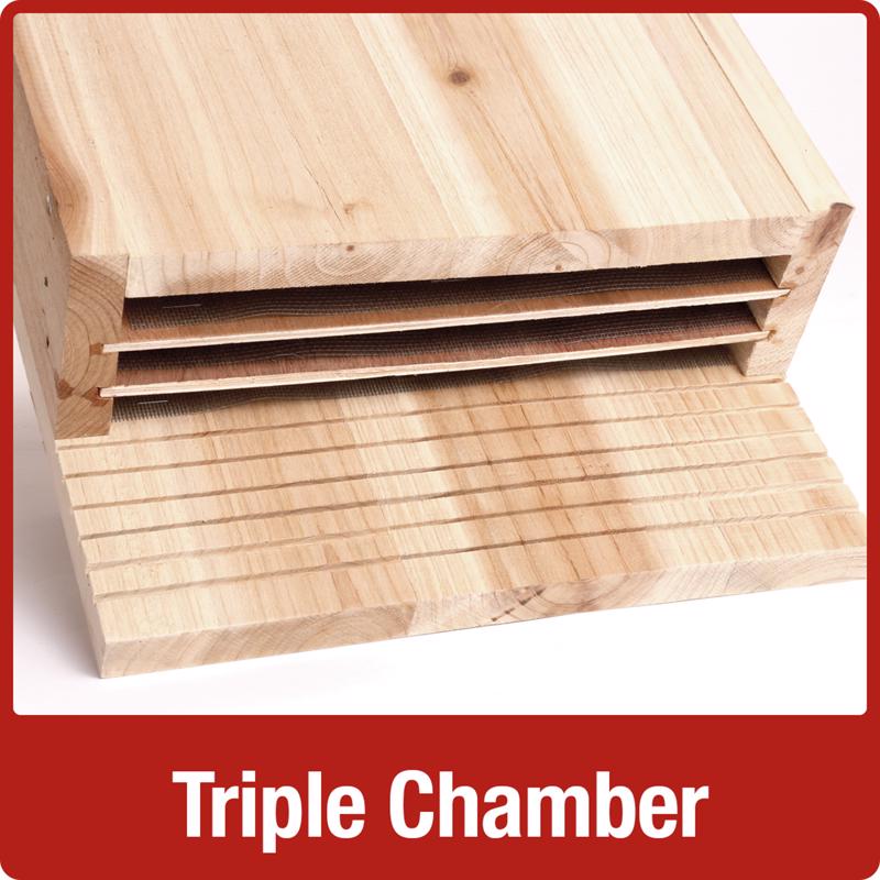 Nature's Way Cedar Series 20.5 in. H X 5 in. W X 12 in. L Cedar Bat House